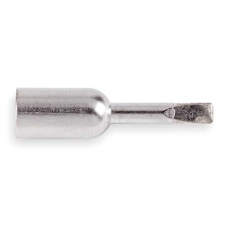 Soldering Tip, 1/4 in Thread On, 0.13 in, For Use With Mfr. No. 7500
