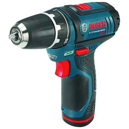 12V Standard Drill Kit, 3/8 in, 12 V DC, Battery Included Cordless Drill