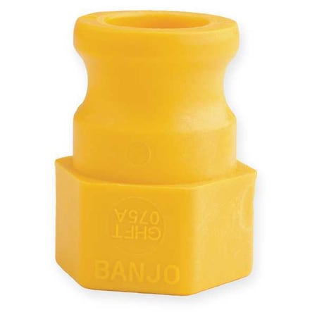 Hose to Cam Lever Adapter,Female/Male