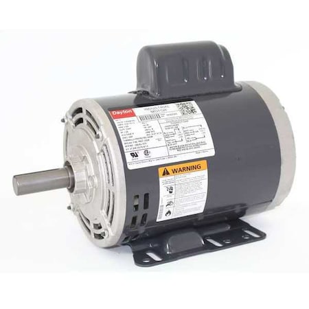 Capacitor-Start General Purpose Motor, 1 hp HP, 115/208-230V AC Voltage, 143T Frame