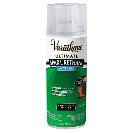 Spar Urethane Spray,Clear,11.25 oz.