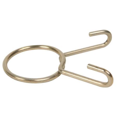 Hose Clamp, Silver, SS, 7 in H