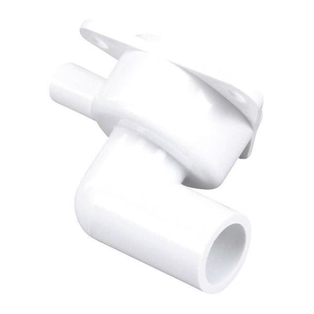 Valve Housing, White, 2 in H