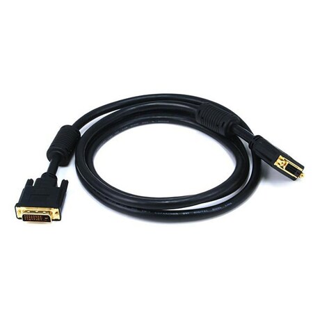 Computer Cord,DVI-D DualLink M to F,6ft