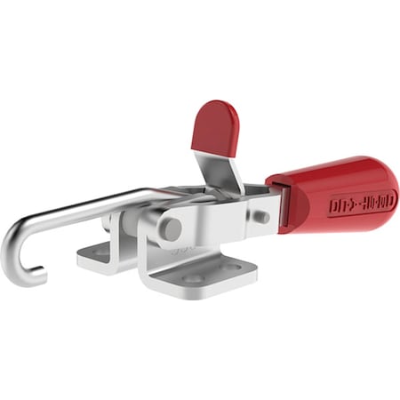Latch Clamp,SS,J-Hook,200 Lbs,1.43 In
