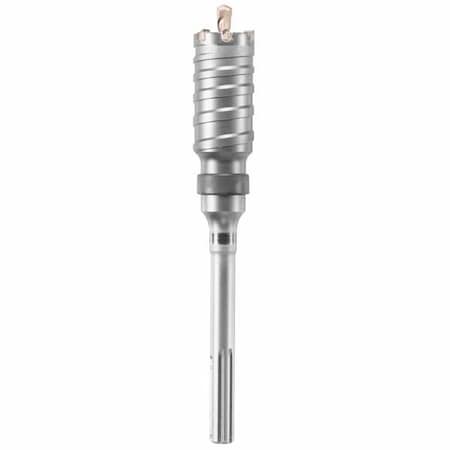 SDS Max Core Bit W/Shank, 2 In, 12 L