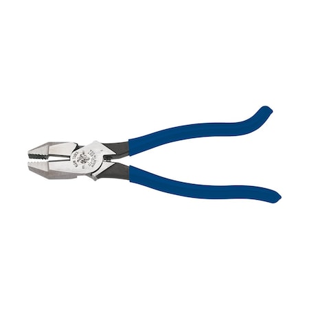 9 3/8 in Iron Workers Plier High Leverage, Steel