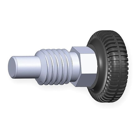 Plastic Knob Plunger,0.81 In,1/2-13,0.38