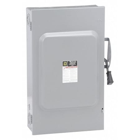 Fusible, Safety Switch, General Duty, 240 V, 3PST