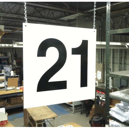 Hanging Aisle Sign,Legend 21