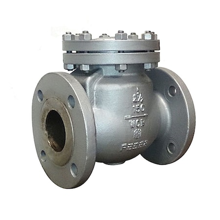 4" Flanged Cast Steel Swing Check Valve