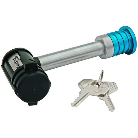 Towing Barbell Receiver Lock,5/8 In