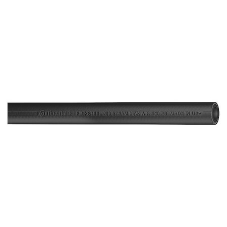 1" ID x 50 ft Rubber Steam Hose BK, Type: Bulk