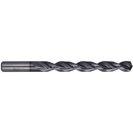 135 Degree Wide Land Parabolic Jobber Length Drill Chicago-Latrobe 150WLP-TC TiCN HSS RHS/RHC 13/64