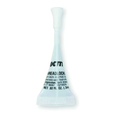 Threadlocker, LOCTITE 222MS, Purple, Low Strength, Liquid, 0.5 mL Capsule
