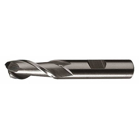 2-Flute PM+ HSS-E Square CC Single Finishing End Mill Cleveland PM-2 Bright 3/4x3/4x1-5/8x3-7/8