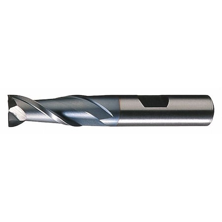 2-Flute PM+ HSS-E Square CC Single Finishing End Mill Cleveland PM-2-TC TiCN 3/4x3/4x1-5/8x3-7/8