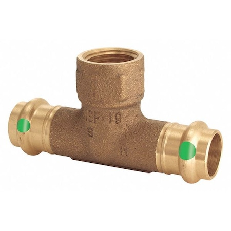 Viega ProPress tee, 1-1/4" x 1-1/4" x 1/2"