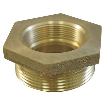Hex Bushing,FNPTxMNH,1-1/2 Inx2-1/2 In