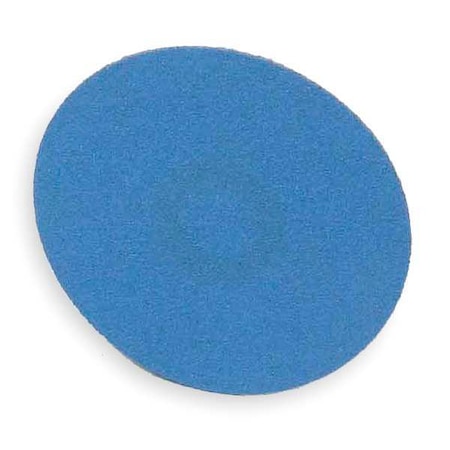 2" dia 24 Extra Coarse Grit Quick Change Cloth Disc,PK25