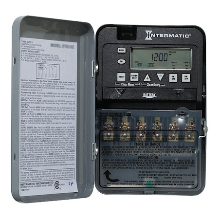 Electronic Timer,7 Days,SPST