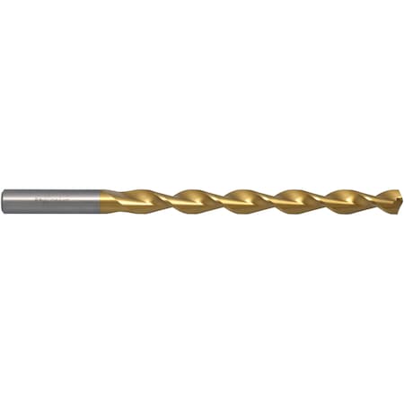 135 Degree Deep Hole Parabolic Taper Length Drill Chicago-Latrobe 120DH-TN TiN HSS RHS/RHC 11/64