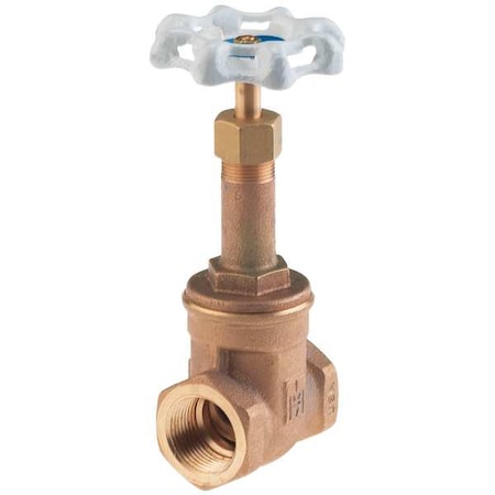 Gate Valve,1 In.,Bronze,Rising Stem