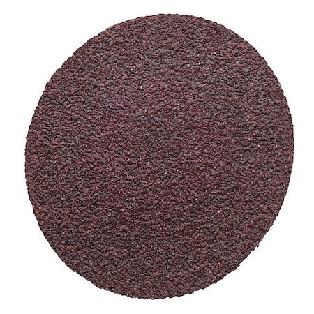 Quick-Change Sanding Disc, TR, 2 in Dia, Aluminum Oxide, P180 Grit, XF, Coated, 361F, 50 PK