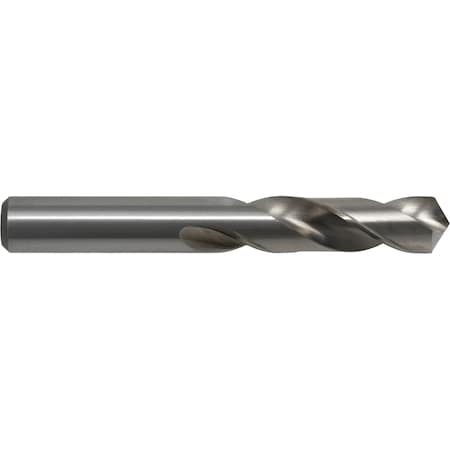Screw Machine Drill Bit, A Size, 118  Degrees Point Angle, High Speed Steel, Bright Finish
