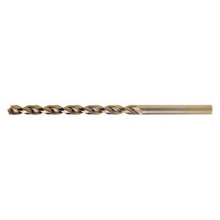 Q-Cobalt 135 Deg W Land Parabolic Taper L Drill Cleveland 2575 Straw HSS-CO 8%-M42 RHS/RHC,N49