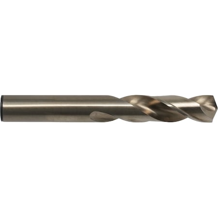 Screw Machine Drill Bit, 4.00 mm Size, 135  Degrees Point Angle, Cobalt, Straw/Bronze Finish
