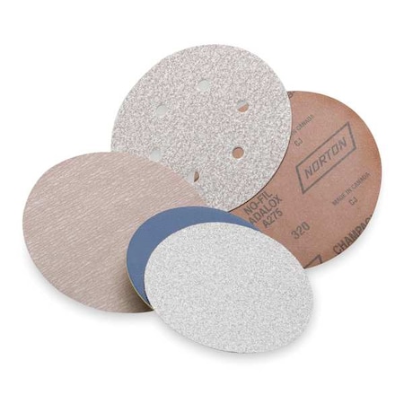 PSA Disc Roll,No Hole,6 In,P500G,AlO