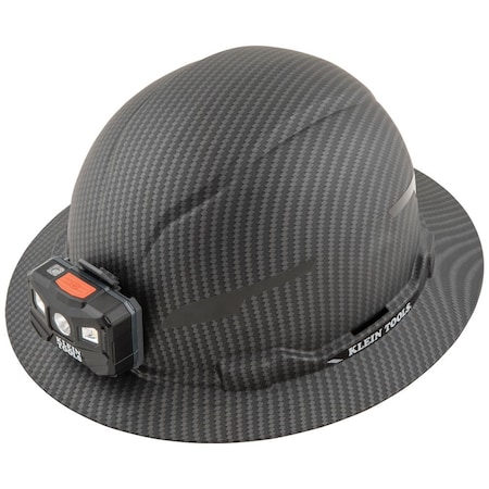 Hard Hat, KARBN(TM), ABS, Polycarbonate, 4 Point Ratchet with Pivot, Type 1, Class E