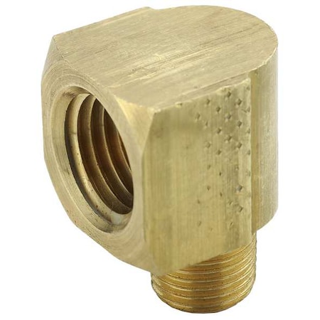 90 Degrees  Extruded Street Elbow Brass 90 Degrees  Extruded Street Elbow, 3/4 in Female NPT X Male