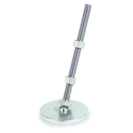 Level Mount,Swivel Stud,1/2-13,3in Base