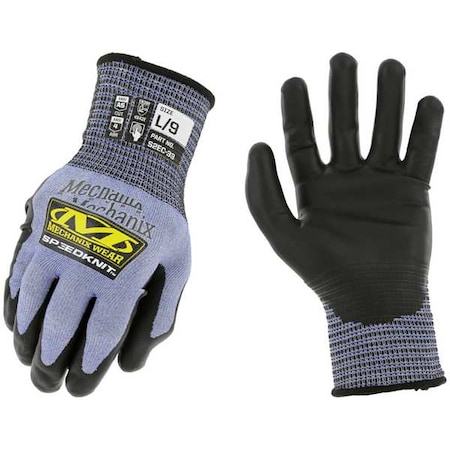 Cut-Resistant Coated Gloves, Cut Level A5 ,Dipped ,Water-Based Polyurethane ,Smooth ,7 1 PR