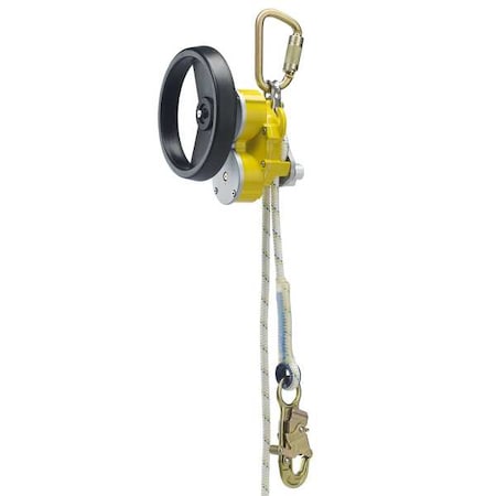 Rescue and Descent Device, 620 lb, Nylon, Polyester