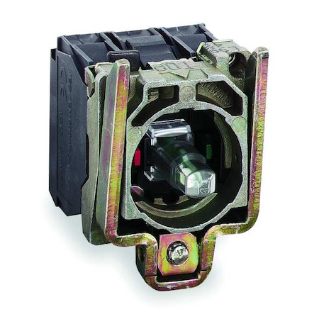 LampMod/ContactBlock, 1NO/1NC, White, 22mm