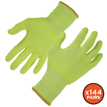 L Lime Cut Resistant Food Grade Gloves - Case of 144 PK