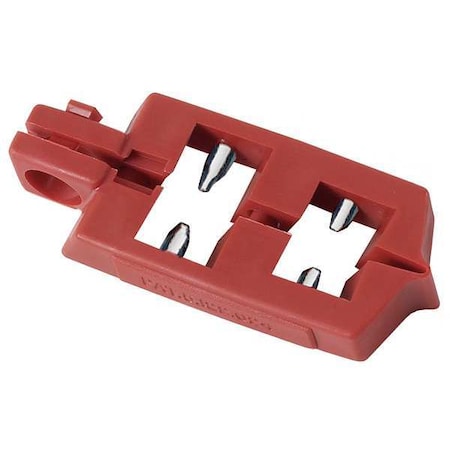 Breaker Lockout,Snap On,120V,Red