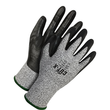 Cut Resistant Coated Gloves, Cut Level A2 ,Foam Nitrile ,Smooth ,2XL 1 PR