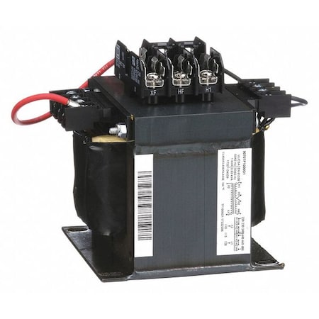 Control Transformer, 1 kVA, Not Rated, 120V AC, 240/480V AC