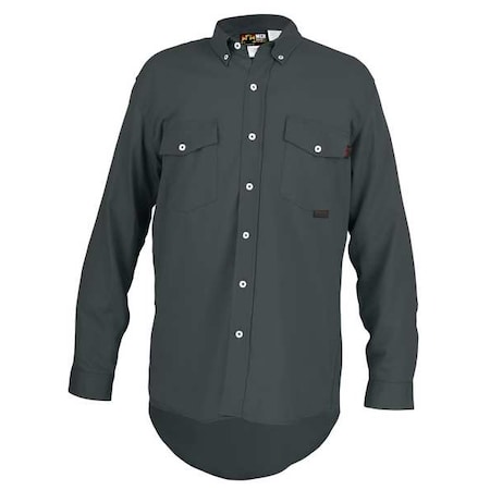 Men's FR Long Sleeve Shirt, 8.7 cal/sq cm, XL, Max Comfort(TM)