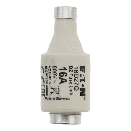 Ceramic Fuse, Fast-Acting, 16A, 500V AC, 50kA at 500V AC