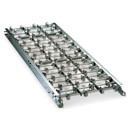 Skatewheel Conveyor,10ft L,12in. W