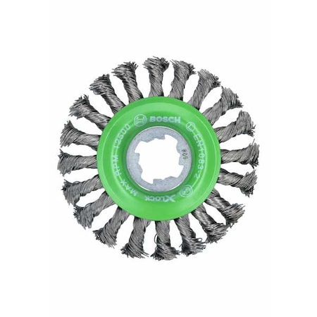 Wire Wheel Brush,4-1/2" dia. Brush