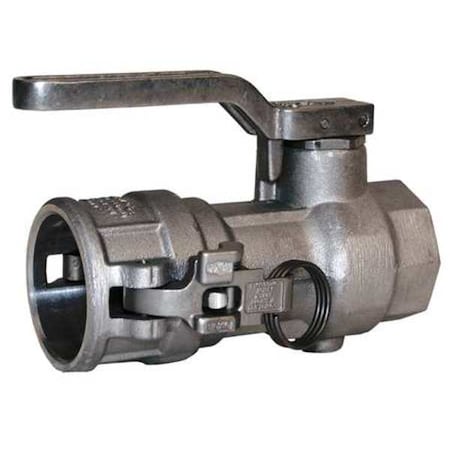 Dry Disconnect Coupler,2-1/2x2 In,150psi