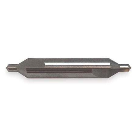Drill/Countersink Bit,60 Deg,No 1,Carbide