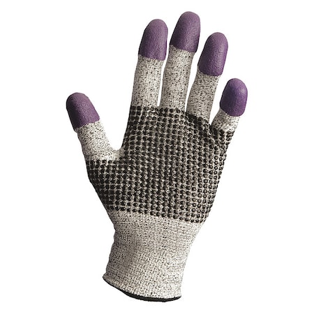 Cut-Resistant Gloves, Cut Level A2 ,Dotted ,Nitrile ,Dotted ,L 1 PR