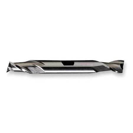 2-Flute Cobalt 8% Square Double End CenterCut Finisher CTD HDC-2 Bright 1/2x1/2x13/16x4-1/8